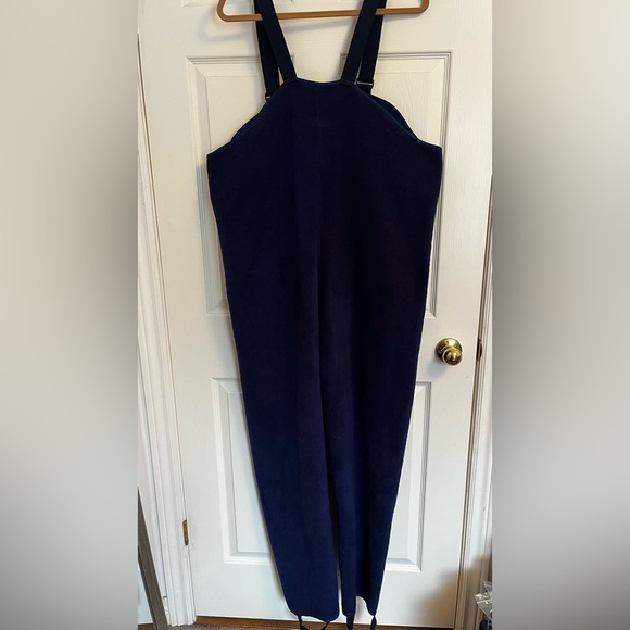 Vintage Patagonia Synchilla Fleece Ski Suit Bib Size XL - Picture 3 of 7